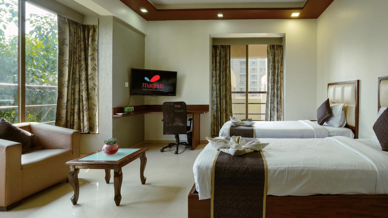 Magnus Vosiv Suites Kalyani Nagar Pune Exteriör bild