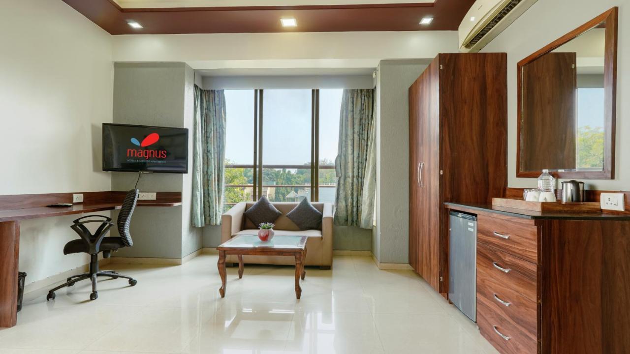 Magnus Vosiv Suites Kalyani Nagar Pune Exteriör bild